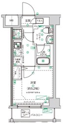 クラリッサ横浜ロッソの物件間取画像